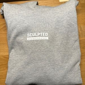 Sculpted Meglo 3/5 Sleeve Hoodie Heather Gray - Xl - image 1